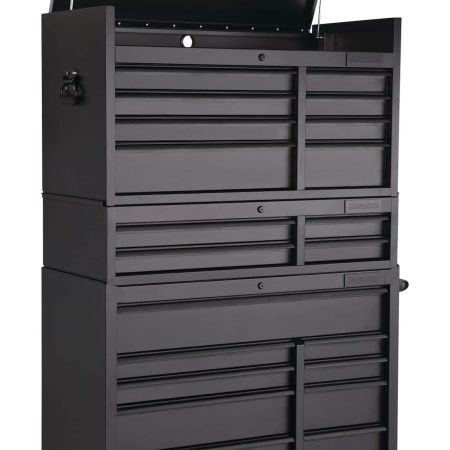 MAXIMUM Middle/Intermediate Tool Chest w/ 4 Drawers, Matte Black, 41-in