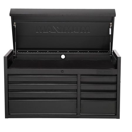 MAXIMUM Tool Chest w/ 8 Drawers, Matte Black, 41-in