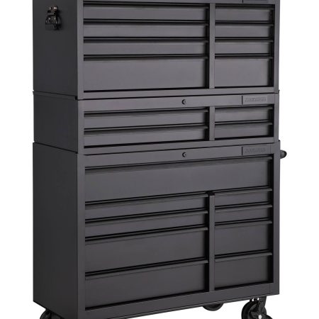 MAXIMUM Tool Chest w/ 8 Drawers, Matte Black, 41-in