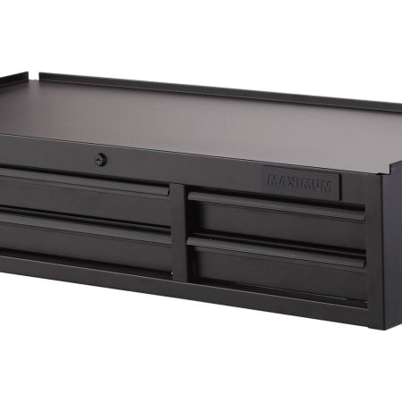 MAXIMUM Middle/Intermediate Tool Chest w/ 4 Drawers, Matte Black, 41-in