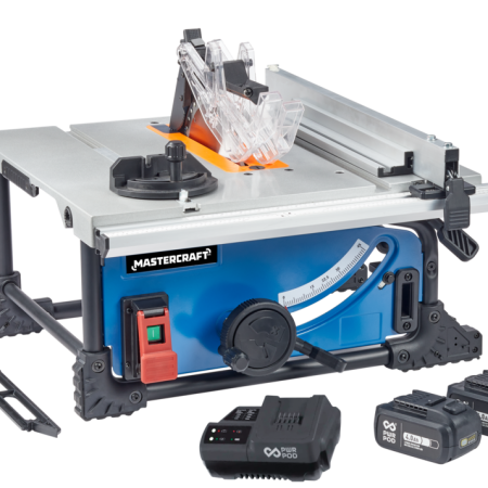 Mastercraft Table Saw, 20Vx2, 8-1/4-in