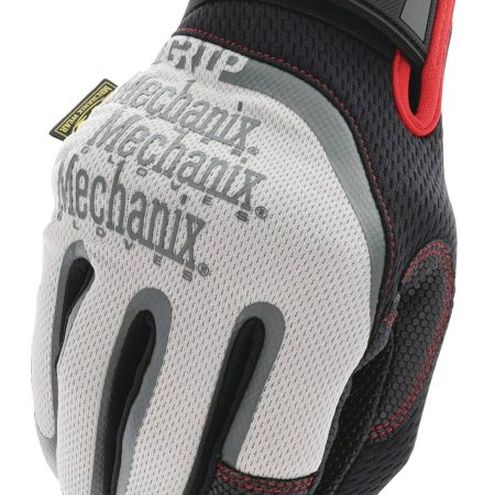 Mechanix Wear® Hook and Loop Cuff Extra-Grip Glove, Grey/Black/Red, Assorted Sizes