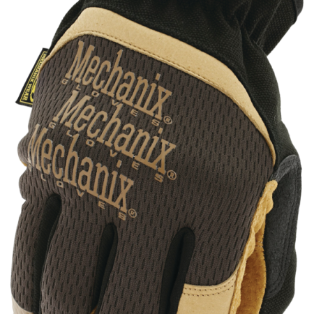 Mechanix Wear® FastFit® Leather Elastic Cuff Glove, Tan/Brown/Black, Assorted Sizes