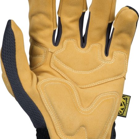 Mechanix Wear® Hook and Loop Cuff 4X Padded-Palm Glove, Black/Tan, Assorted Sizes