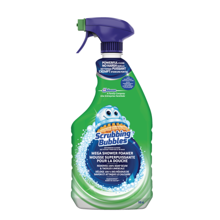 Scrubbing Bubbles Mega Shower Foamer Bathroom Cleaner Spray, 946-ml