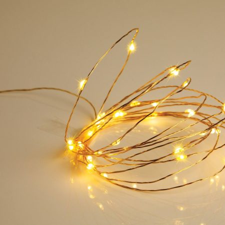 West & Arrow Merkury Fairy Lights with 90 LED's, Warm White