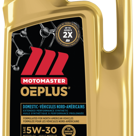 MotoMaster OEPLUS Domestic Premium 5W30 Synthetic Engine/Motor Oil, 5-L