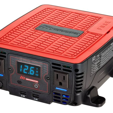 MotoMaster Power Inverter, 1500W, Includes Battery Cables