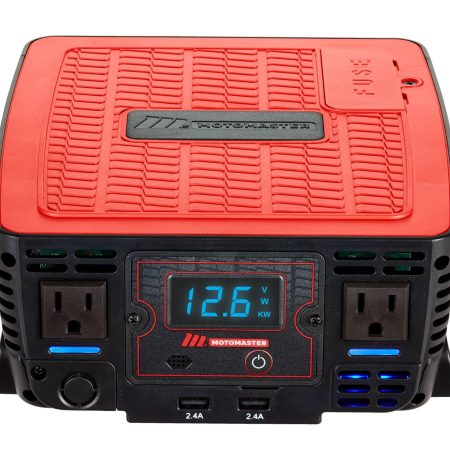 MotoMaster Power Inverter, 1500W, Includes Battery Cables