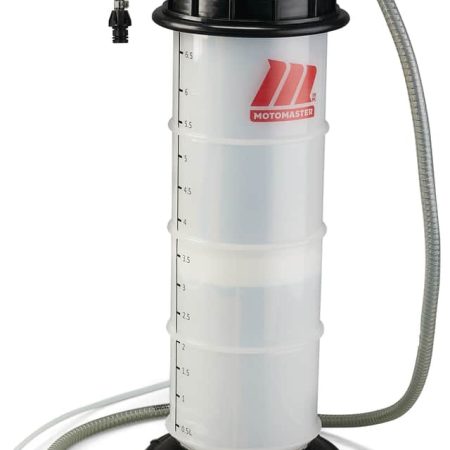 MotoMaster Manual Automotive Fluid Extractor with Automatic Shut-off Valve, 6.5-L