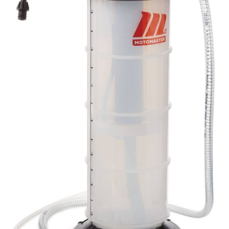 MotoMaster Manual Automotive Fluid Extractor with Automatic Shut-off Valve, 6.5-L