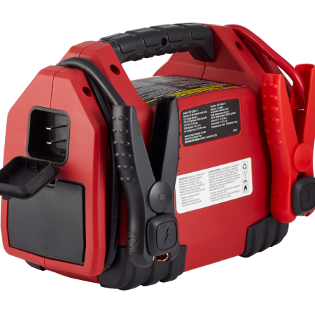 MotoMaster Booster Pack/Jump Starter, with Air Compressor, 900 Peak Amp, 12V