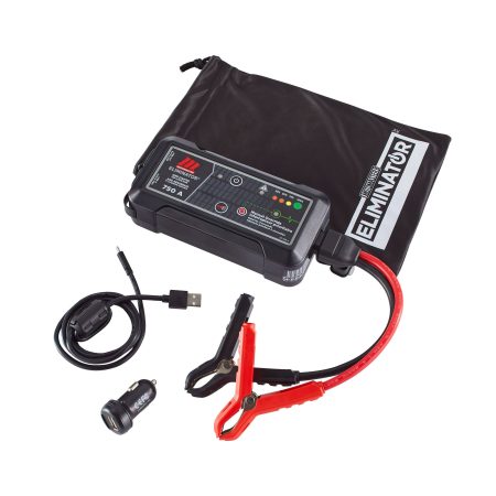 MotoMaster Eliminator Booster Pack/Jump Starter & USB Power Bank, Lithium-ion, 750-Amp, 12V