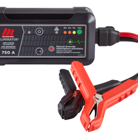 MotoMaster Eliminator Booster Pack/Jump Starter & USB Power Bank, Lithium-ion, 750-Amp, 12V