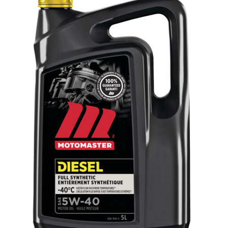 MotoMaster 5W40 Synthetic Diesel Engine/Motor Oil, 5-L