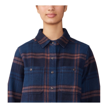 Mountain Hardwear Women's Plusher™ Long Sleeve Flannel Shirt