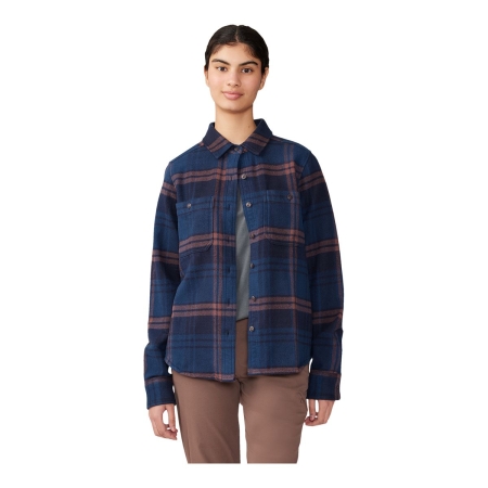 Mountain Hardwear Women's Plusher™ Long Sleeve Flannel Shirt