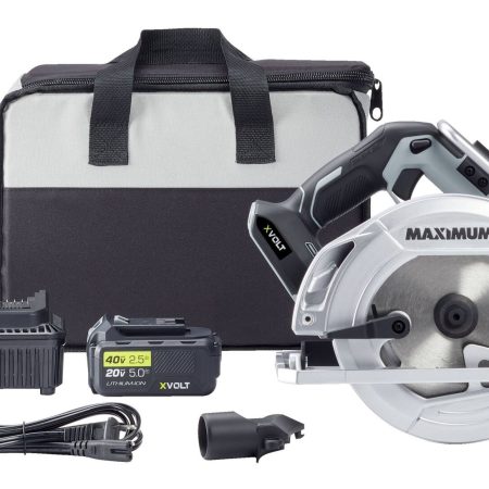 MAXIMUM 40V Brushless Circular Saw Kit, 7-1/4-in