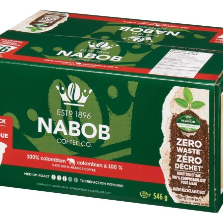 Nabob 100% Columbian Medium Roast  Coffee Pods, 546-g, 56-pk