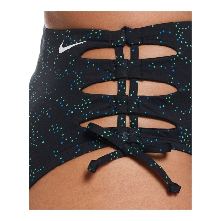 Nike Women's Dots High Waist Cheeky Bottom