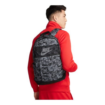 Nike Unisex Elemental All Over Print Breathable Mesh Gym Backpack