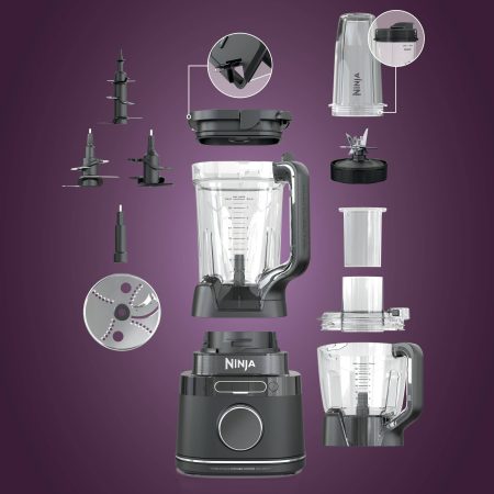 Ninja BlendSense™ Kitchen System Power Blender & Food Processor, 10 Pre-set Programs, 1800W