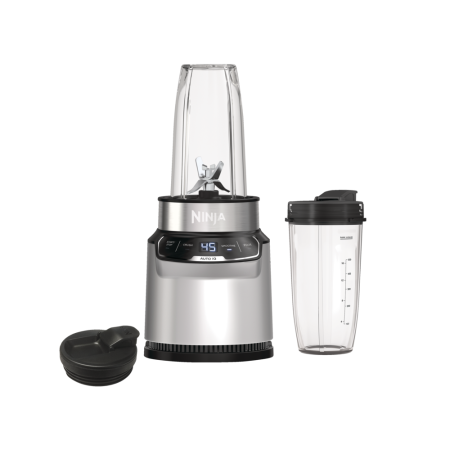 Ninja® Nutri-Blender Pro Single-Serve Blender w/ 2 Travel Jars, Silver, 710mL