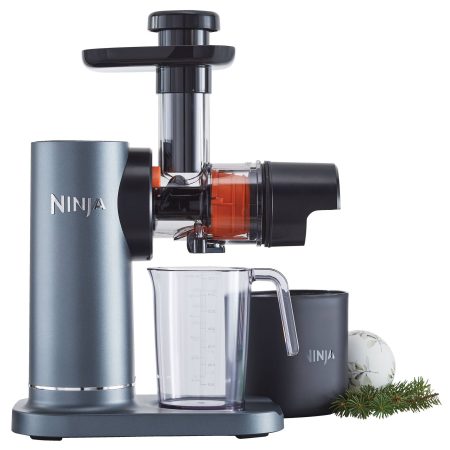 Ninja NeverClog™ Cold Press Slow Juicer with XL Pulp Container & Juice Jug