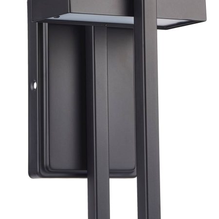 NOMA Integrated LED Outdoor Wall Sconce, 13.2-in, Matte Black