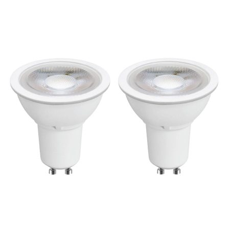 NOMA PAR16 GU10 Base Dimmable LED Flood Light Bulbs, 3000K, 400 Lumens, Warm White, 50W, 2-pk