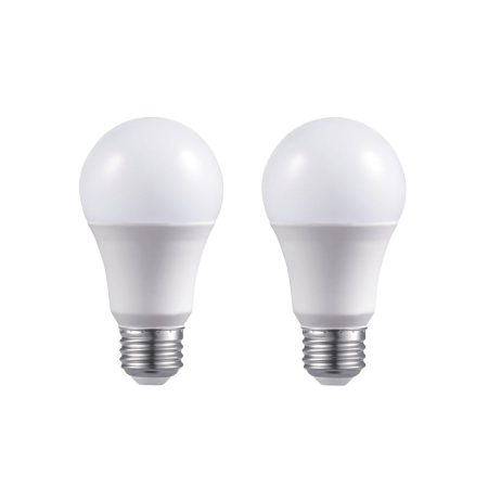 NOMA A19 E26 Base Dimmable LED Light Bulbs, 800 Lumens, Warm White, 60W, 2-pk