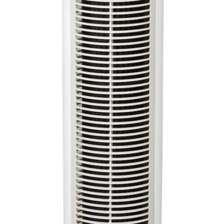 NOMA Premium Oscillating Tower Fan w/Remote Control, 5-Speed, White, 42-in