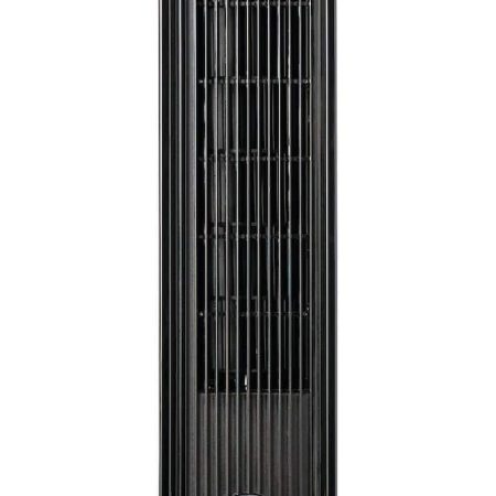 NOMA Oscillating Tower Fan w/Remote Control, 3-Speed, Black, 46-in