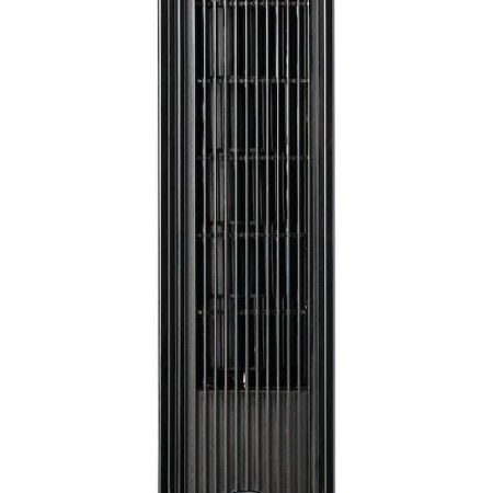 NOMA Oscillating Tower Fan w/Remote Control, 3-Speed, Black, 46-in