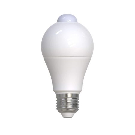 NOMA A19 E26 Base Non-Dimmable Motion Sensor Light Bulb, Warm White, 60W