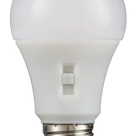 NOMA A19 LED Wattage Select Light Bulb, 3 Wattages to Choose From