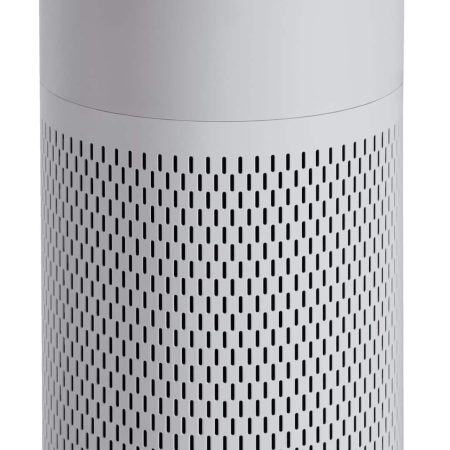 NOMA True HEPA Small Air Purifier with Ionizer & Washable Filter, Removes Allergens & Odours, White, Small Room