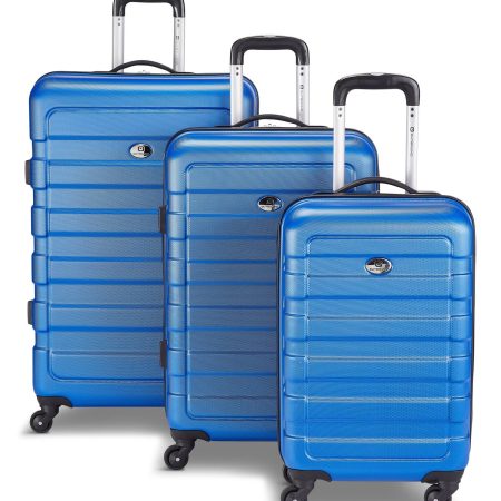 Outbound 3-Piece Hardside Spinner Wheel Travel Luggage Suitcase Set