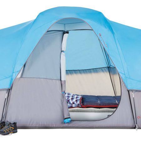 Outbound 3-Season, 8-Person Camping Dome Tent w/ Rain Fly & Carry Bag