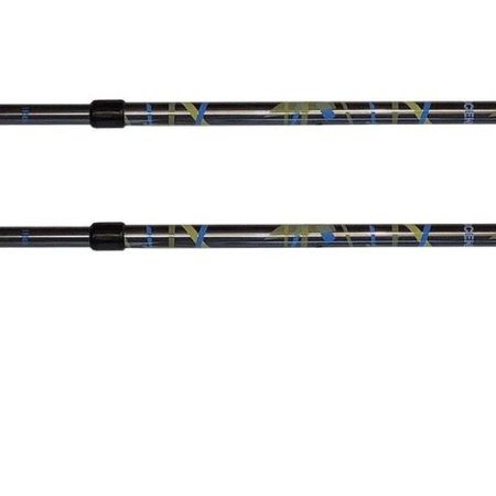 Outbound Ascend Telescopic Adjustable Aluminium Anti-Shock Trekking Poles For Hiking & Walking