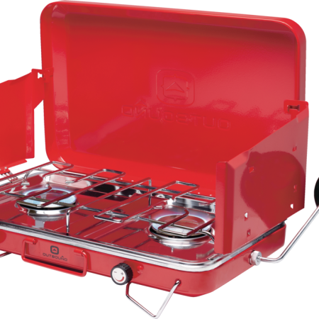 Outbound Deluxe Double-Burner 10,000 BTUs Camp Stove