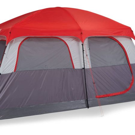 Outbound Hangout 3-Season, 10-Person Camping Cabin Tent w/ Rain Fly & Carry Bag