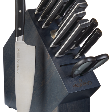 PADERNO Highland Stainless Steel Knife Block Set, 14-pc