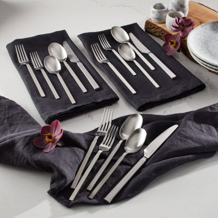 PADERNO Kenmount Satin Finish Flatware Set, 20-pc