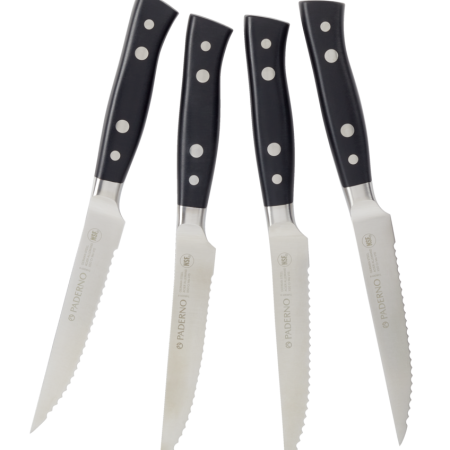 PADERNO Steak Knives Set, 4-pc