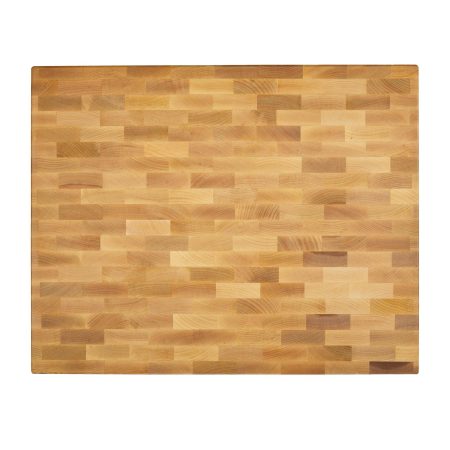 PADERNO Maple Butcher Block Cutting Board, Skid-Resistant, 16-in x 20-in