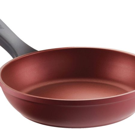 PADERNO Classic Frying Pan PFOA-Free Non-Stick, Maroon, 20cm