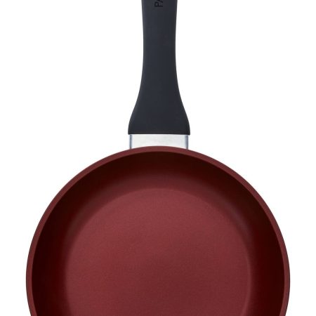 PADERNO Classic Frying Pan PFOA-Free Non-Stick, Maroon, 20cm