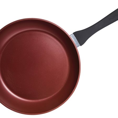 PADERNO Classic Frying Pan, PFOA-Free, Non-Stick, Maroon, 30cm