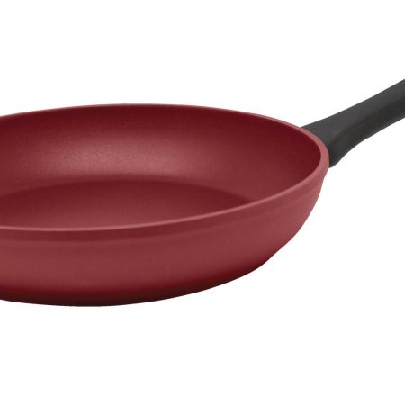 PADERNO Classic Frying Pan, PFOA-Free, Non-Stick, Maroon, 30cm